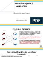 Modelo de Transporte y Asignación