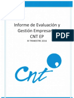 Informe de Evaluación y Gestión III Trim 2016