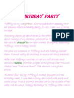 A Birthday Party: Neighbour
