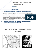 Arquitectura proceso cambio social