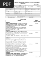 15EC62 Arm MC and Es Course File 2018