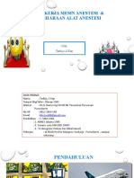 Sistem Kerja Mesin Anestesi
