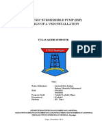 Electric Submersible Pump (Esp) Design of A VSD Installation