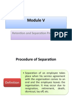 Module V-Separation Processes