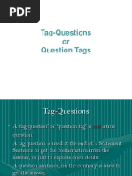 Tag Questions
