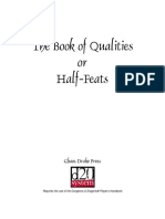 The Book of Qualities or Half-Feats PDF