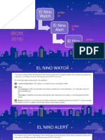 El Nino Stage Form (BOM, 2018)