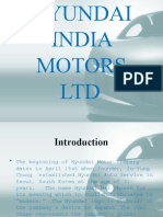 Hyundai India Motors Ltd