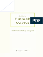 Guide To Finnish Verbs PDF