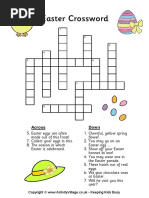 Easter Crossword PDF