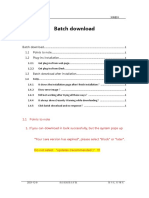 Batch Download Plugin Installation Manual