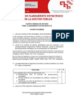 Examen 4 - Planeamiento Estrategico