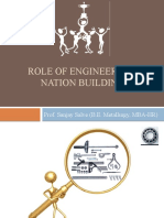 Role of Engineers in Nation Building: Prof. Sanjay Salve (B.E. Metallurgy, MBA-HR)