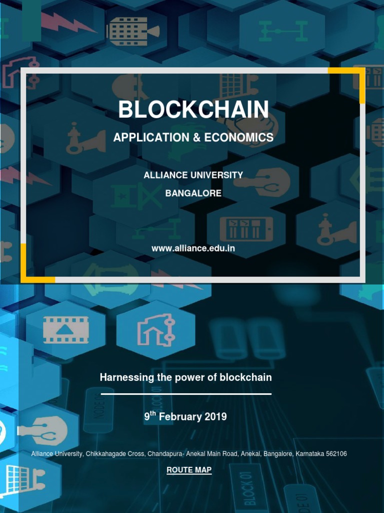 Blockchain Panel Discussion PDF Business
