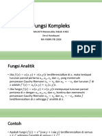 2018 Fungsi Kompleks-Fungsi Analitik