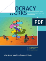 How Democracy Works_ Political Institutions, Actors, And Arenas in Latin American Policymaking