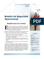 Boletín de Seguridad Operacional