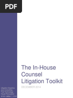 A2L in-House Counsel Litigation Toolkit