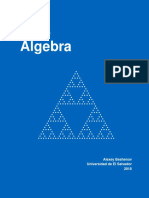 Curso de Algebra - Alexey Beshenov - Universidad de El Salvador - 2018