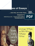 9th Types of Essays Descriptive