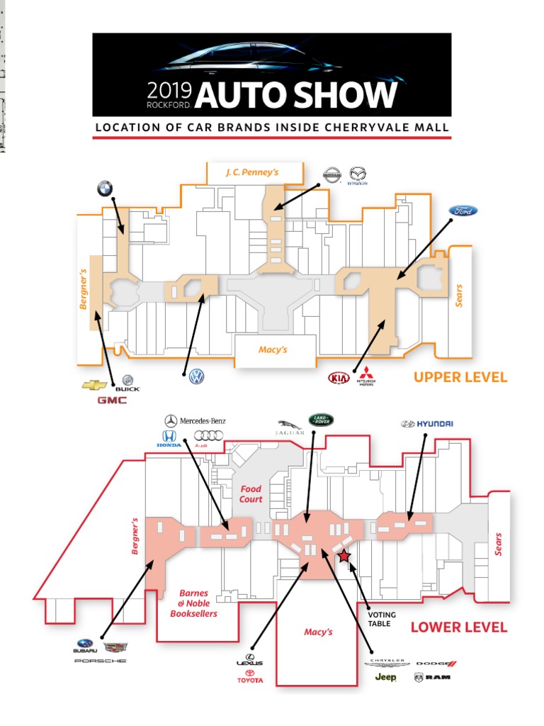 Map of Auto Show | PDF