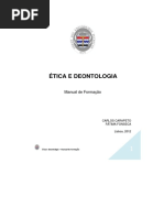 Ética e Deontologia- Manual de Formação