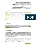 PRC-SST-013 Procedimiento para la Investigación de Incidentes, Accidentes y Enfermedades Laborales.pdf