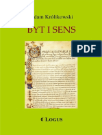 Adam Królikowski - Byt I Sens & Elementy Historii Filozofii: Philosophy, Metaphysics, Linguistics