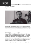 Haruki Murakami - O Trabalho de Um Romancista é Sonhar Acordado