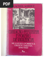 Condição feminina e formas de violência Rachel Soihet