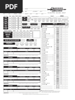 Dungeons And Dragons 3rd Edition Character Sheet Pdf Role Playing Games Dungeons Dragons