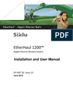 Siklu Eh-1200 Install & User Manual - Eh-Instl-02 - Issue3 (June 2012)
