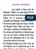 Farakka Barrage Project (Main Objectives) : To Divert Adequate Quantity of Ganga Waters Into