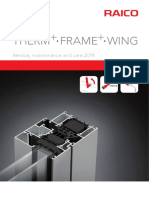 Therm Frame Wing Maintenance Guide