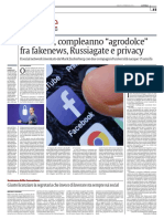 La Sicilia:  Facebook è uno spazio in cui la società prende corpo in tutte le sue forme