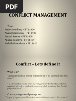 Conflict Management