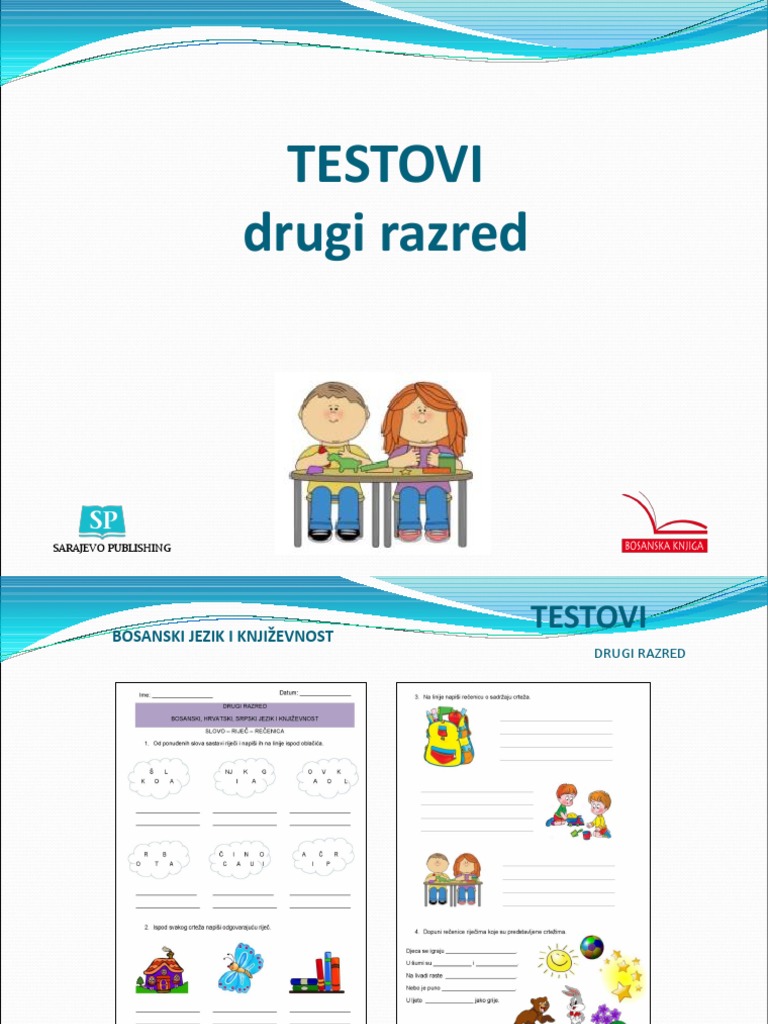 Testovi Za 2 Razred Sarajevo Publishing PDF PDF