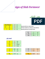 Design of Slab Timber +Timber +Props.xlsx