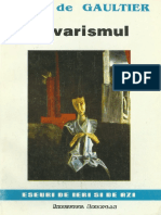 [Eseuri de ieri şi de azi 18] Jules de Gaultier - Bovarismul (1993, Institutul European).pdf