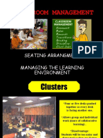 Classroom Management: Seating Arrangment Managing The Learning Environment