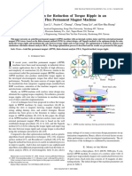 Optimization For Reduction of Torque Ripple in An AFPM Machine