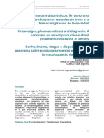 Saberes, Fármacos y Diagnósticos. Un Panorama Sobre Producciones Recientes en Torno A La Farmacologización de La Sociedad