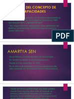 Orígenes del concepto de capacidades según Amartya Sen