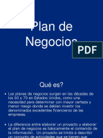 Presentacion Plan de Negocios II