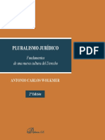 Antonio Carlos Wolkmer - Pluralismo Jurídico. Fundamentos de Una Nueva Cultura Del Derecho (2018, Dykinson)