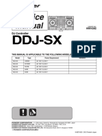 DJ Controller DDJ-SX Service Manual