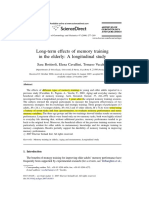 Bottiroli2008.Long-term Effects of Memory Training in the Elderly- A Longitudinal Study