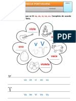 Letra V PDF