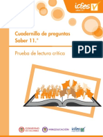 Cuadernillo de Preguntas Saber-11-Lectura-Critica PDF