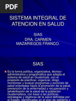 SIAS: Sistema de Salud en Guatemala | PDF